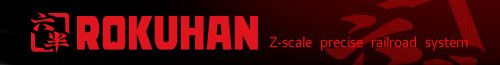 Rokuhan Z Scale Preballasted Track