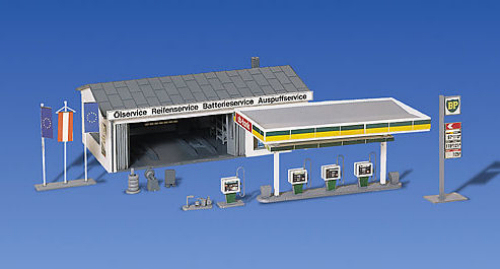 Petrol Station with Sevicing Bay Era III