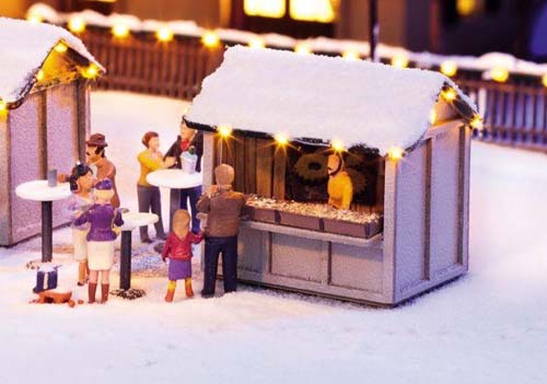 At the Christmas Market Themed Set