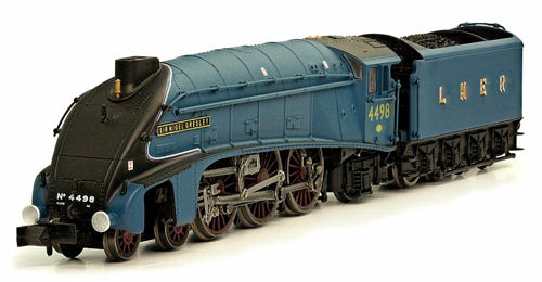 Dapol DA2S-008-002 A4 4498 Sir Nigel Gresley LNER Blue Preserved Double Chimney