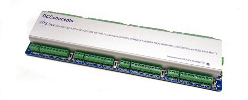 DCDCD-ADS8SX Accessory Decoder CDU Solenoid Drive SX (8 Way)
