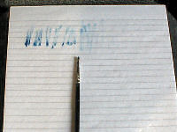 Brush off excess paint for dry-brushing