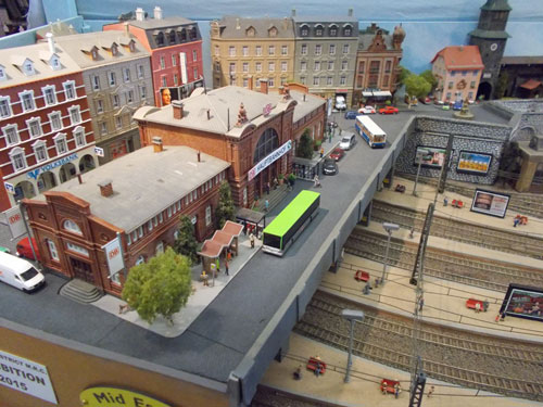 N Scale Continental layout