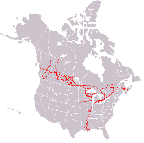 Canadian Pacific Map