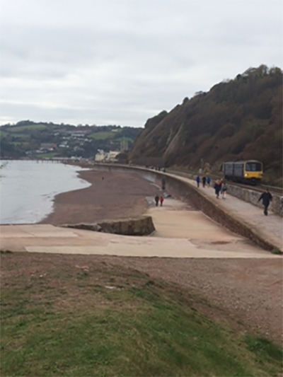 Dawlish Sea Wall