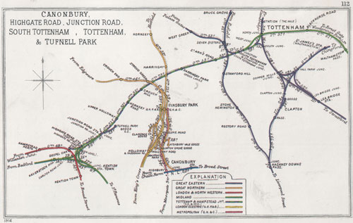 GER Suburban Routes