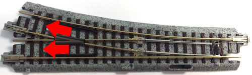 Kato Unitrack Point Polarity