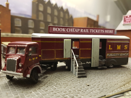 Scratchbuilt LMS Publicity Vehicle