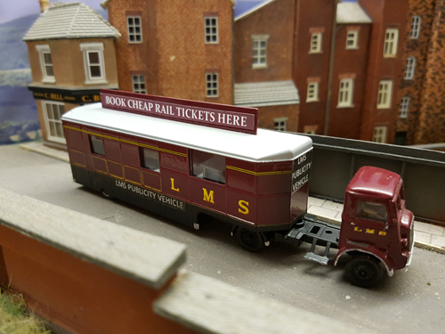 Scratchbuilt LMS Publicity Vehicle