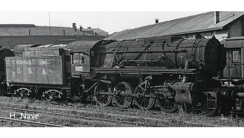 USATC S160 Class Steam Locomotive