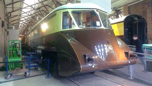 GWR Flying Banana Railcar