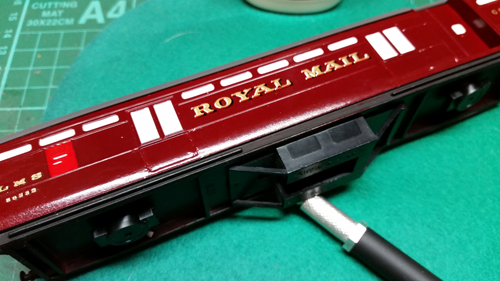 Converting a Triang Royal Mail Van