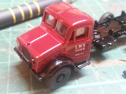Modifying an Oxford Diecast Truck