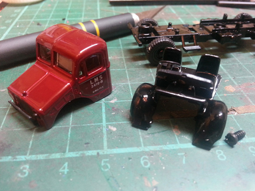 Modifying an Oxford Diecast Truck