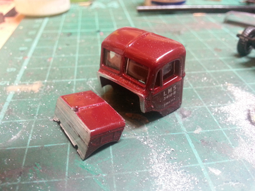 Modifying an Oxford Diecast Truck