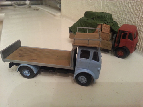 Modifying an Oxford Diecast Truck
