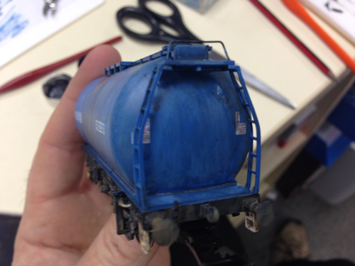 Weathering with Acrylic Paint