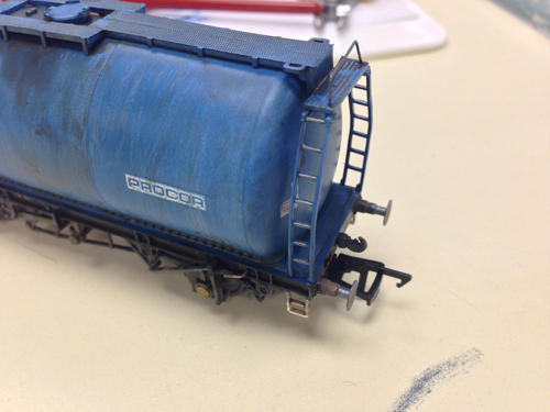 Weathering with Acrylic Paint