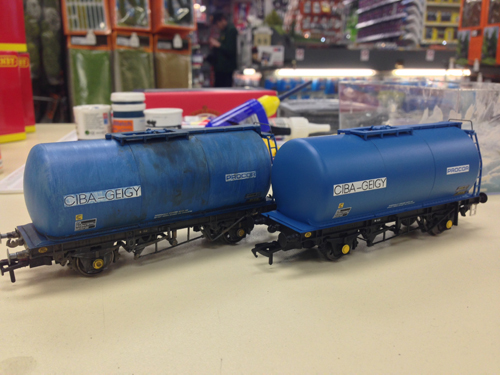 Weathering with Acrylic Paint
