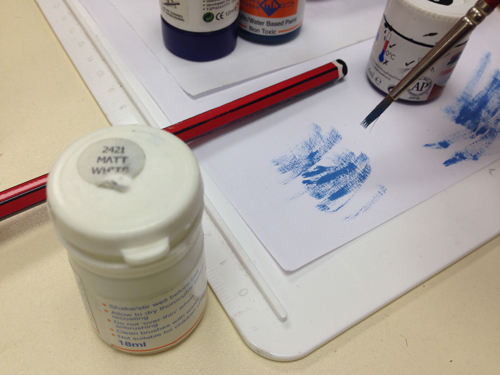 Weathering with Acrylic Paint