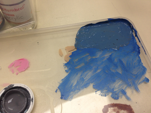 Weathering with Acrylic Paint