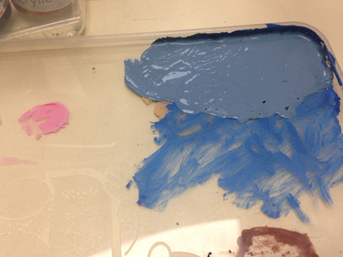 Weathering with Acrylic Paint