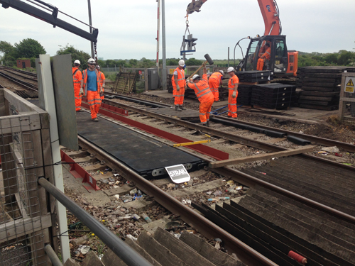 Ford Level Crossing Hammering Plates