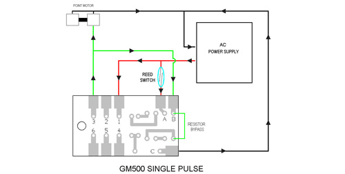 GM500 Universal Relay Switch Single Pulse