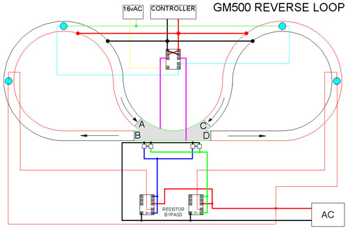 GM500 Universal Relay Swich Reverse Loops