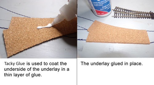 Gaugemaster Cork Underlay