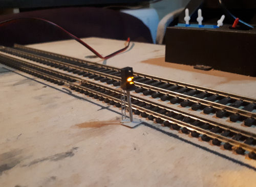 N Scale Light Signals