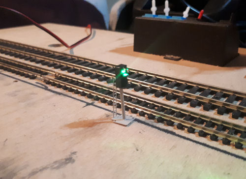 N Scale Light Signals