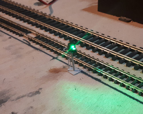 N Scale Light Signals