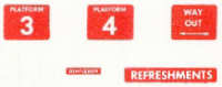 Tiny Signs - Station Signs